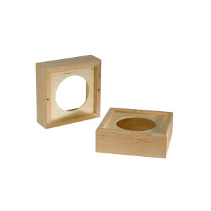 Holzrahmen für die Sauna-Lautsprecher (Preis/Paar)