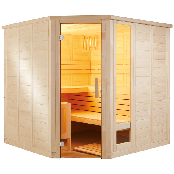 Sauna Comfort Corner Large 234x206x204cm