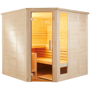 Sauna Comfort Corner Large 234x206x204cm