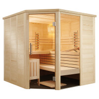 Sauna Alaska Corner Infra+ 206x206x204cm