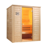 Sauna Urban 211x209x200cm mit Frontstieg