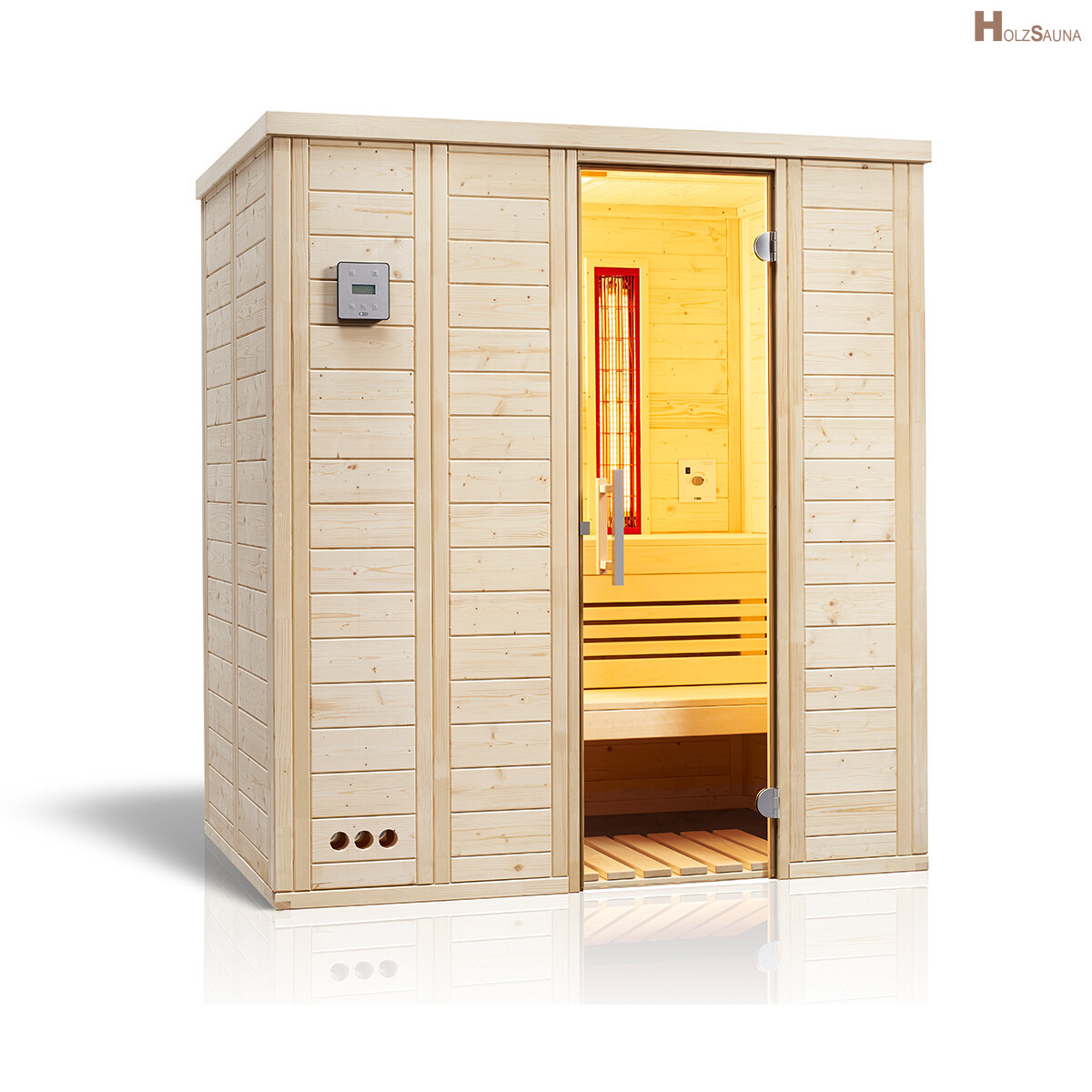 Infraworld Sauna Vitalis Complete mit Fronteinstieg, CHF 5'390,00