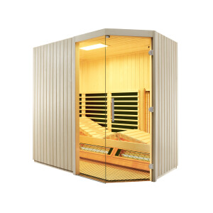 Infrared cabin TrioSol Sera right 2138x1280x2030mm fir,...