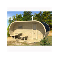 Sauna Barrel Oval 400