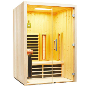 Infrared cabin TrioSol Glas 145 Spruce VG 1450x1120x2015mm