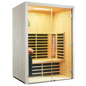 Infrared cabin TrioSol Glass 145 Spruce 1450x1120x2015mm