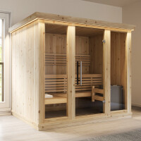 Sauna Comfort Large 208x206x204cm