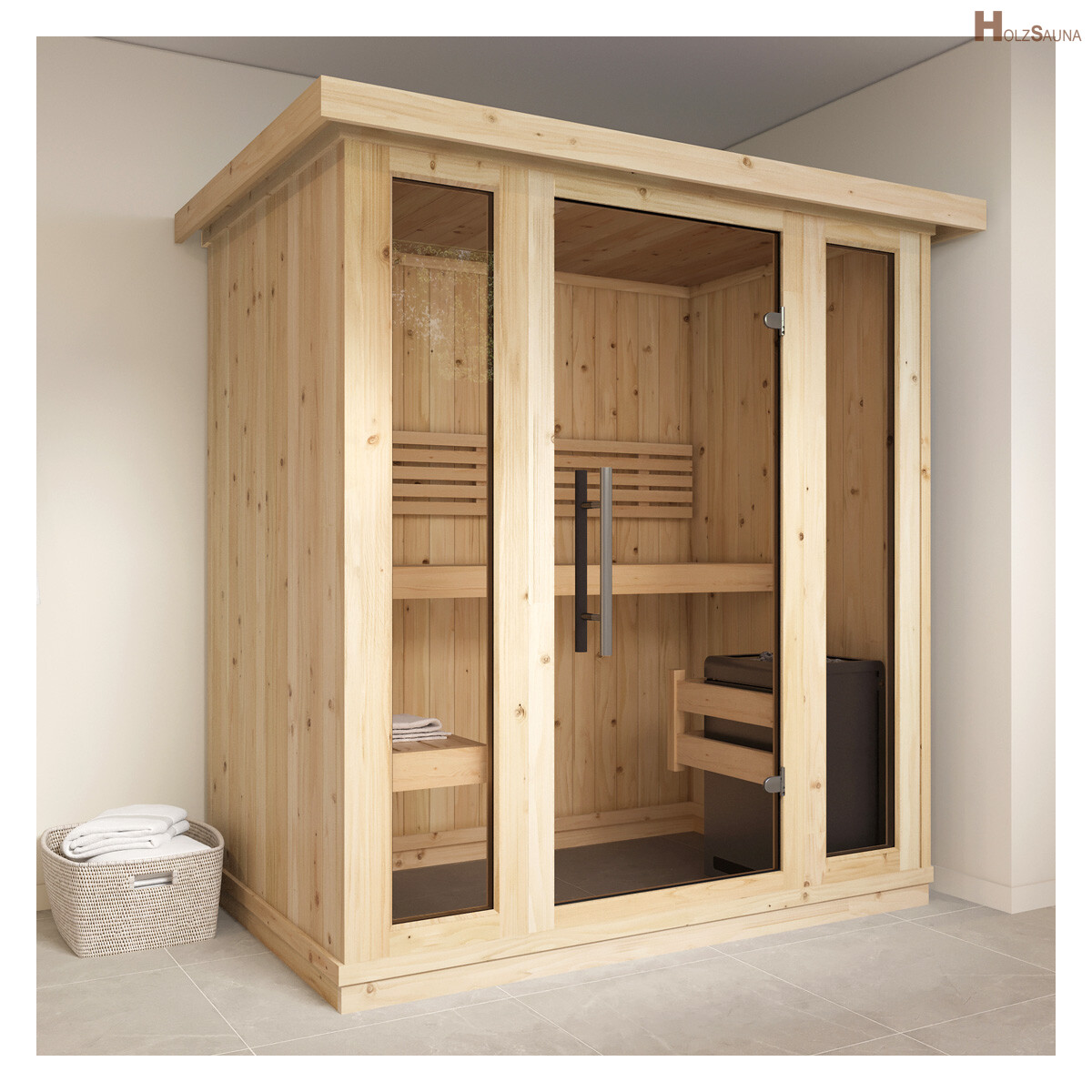 inside-sauna-small-195x131x201cm-compact-indoor-wooden-sauna-holz