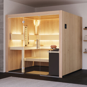 Sauna Opal Stone Pine Panels