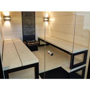 Ausstellungsmodell Harvia Sauna Solide 2085x2140x2100mm