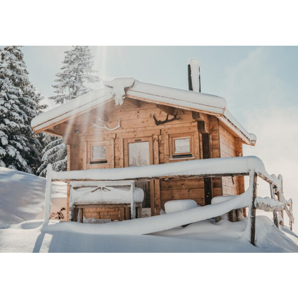 Sauna house Country with gable roof 2300x2300x2900mm