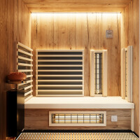 Infrarotkabine TrioSol Prima 1 1520 / 1640 / 1740 x 1200 x 2014mm